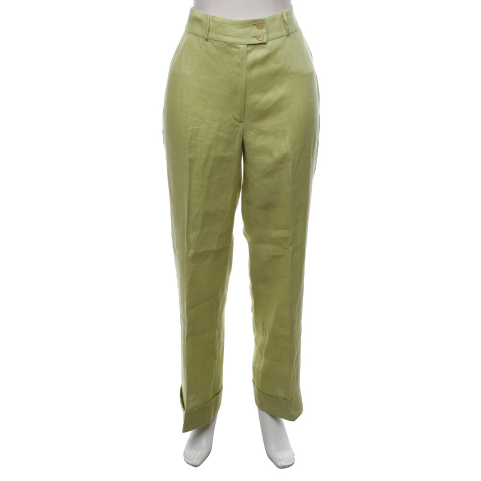 Laurèl Pantaloni in verde