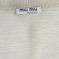 Miu Miu Lurex knit Cardigan