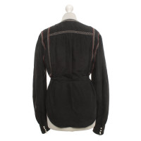 Isabel Marant Wrap blouse made of silk