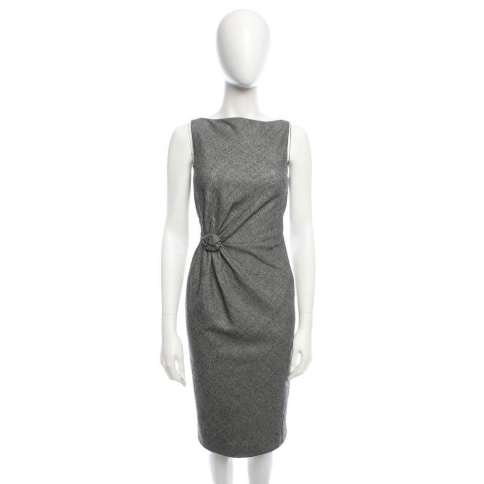 Giambattista Valli Kleid aus Seide in Grau