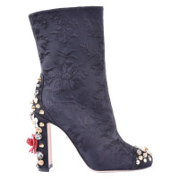 Dolce & Gabbana Ankle boots with crystals