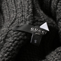 Gucci Oberteil aus Wolle in Grau