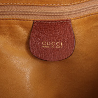 Gucci Vintage Handtas in Bruin