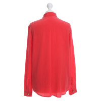Filippa K Silk blouse in red