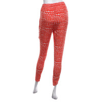 Stella McCartney Silk trousers with pattern