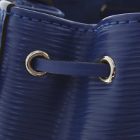 Louis Vuitton "Cuoio Nano Noé Epi" in blu