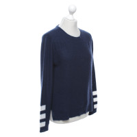 360 Sweater Pull en cachemire bleu