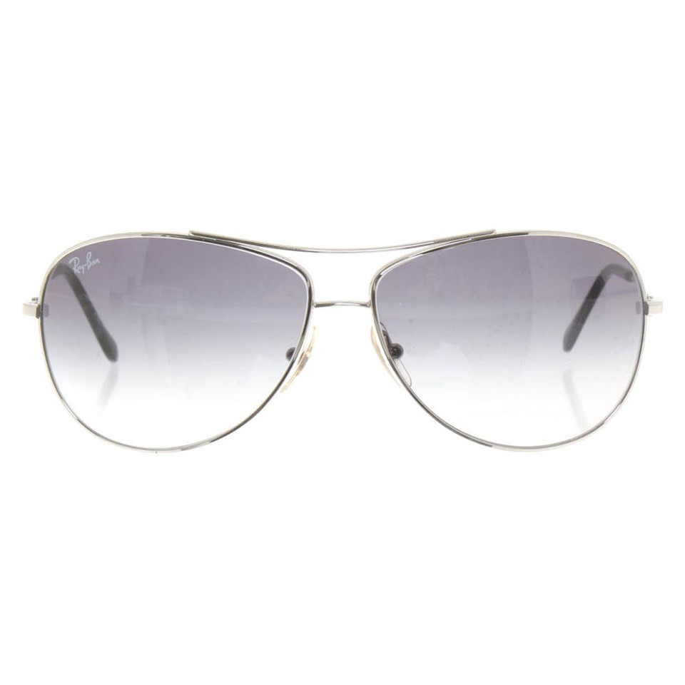 Ray Ban Silver colored sunglasses