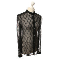 Dolce & Gabbana Lace blouse in zwart