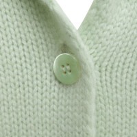 Allude Cashmere cardigan in mint green