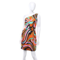 Milly One-shoulder dress with print