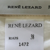 René Lezard Rock in Ecru aus Leinen und Schurwolle