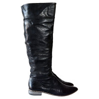 Just Cavalli Boots Leather in Black