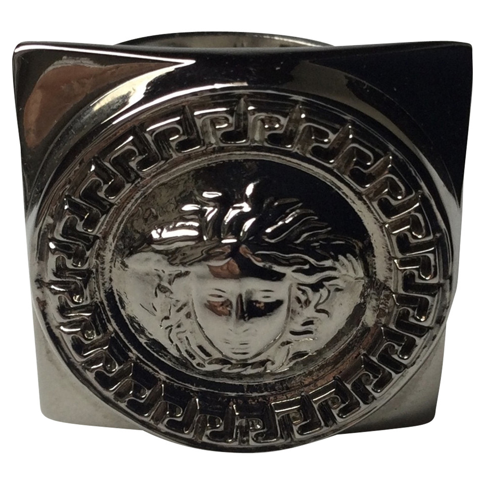 Gianni Versace Ring in Silvery