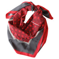 Moschino Silk scarf with print