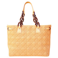 Christian Dior "Panarea Cannage Straw Tote"