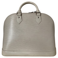 Louis Vuitton Handtas Leren in Cream