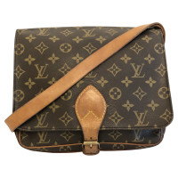 Louis Vuitton Saint Cloud aus Leder in Braun