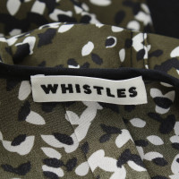 Whistles Robe avec mélange de motifs