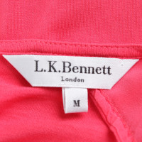 L.K. Bennett Shirt in Coral Red