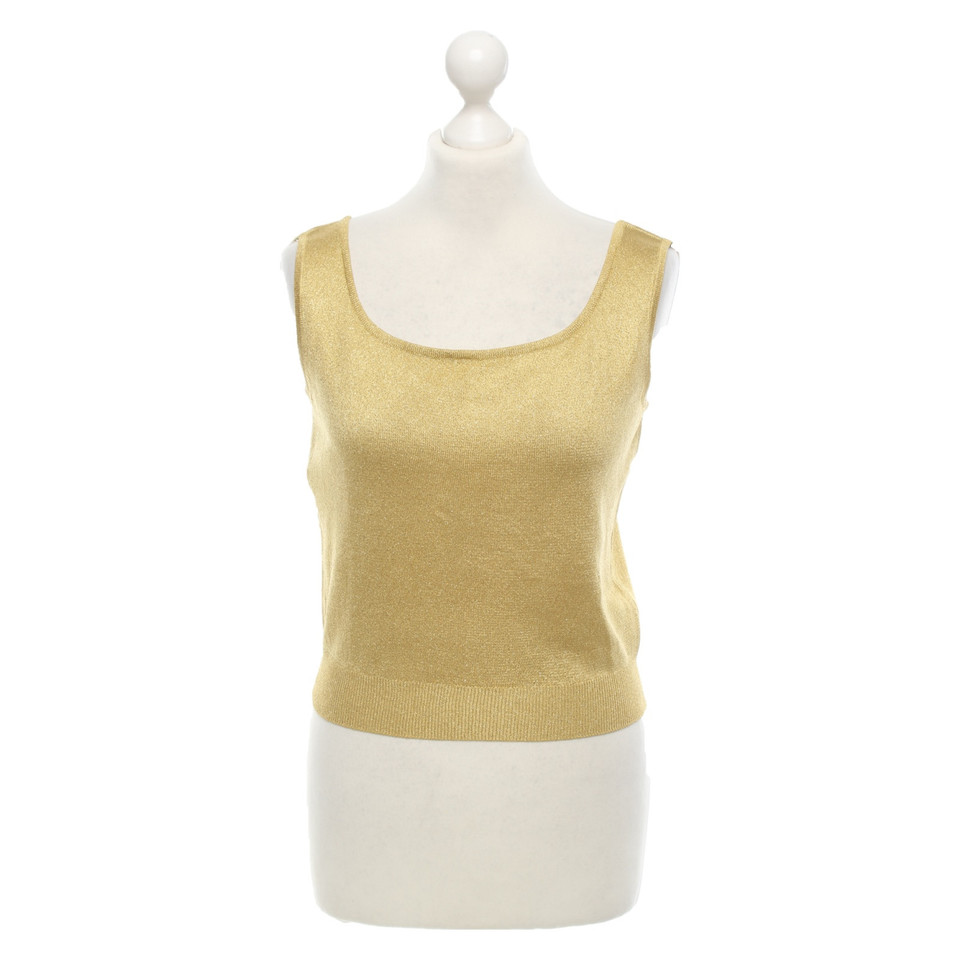 Moschino Top in Gold