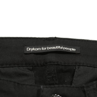 Drykorn Paire de Pantalon en Coton en Noir