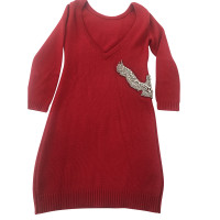 Ba&Sh Robe en Laine en Rouge