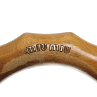 Miu Miu Shopper with wooden handle