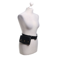 Yves Saint Laurent Ceinture en cuir verni