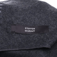 Steffen Schraut Scarf in dark gray