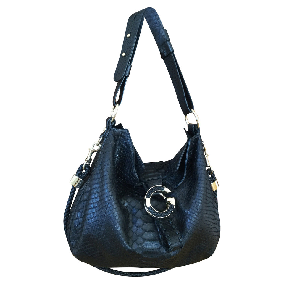 Gucci Handbag made of python leather