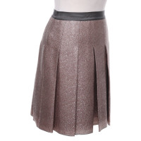 Jil Sander skirt in blush pink / silver