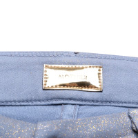 Mother Jeans mit Glitzerbesatz