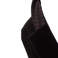 Etro Blazer en Tweed avec garniture de velours