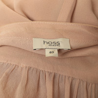 Hoss Intropia Zijden blouse in nude