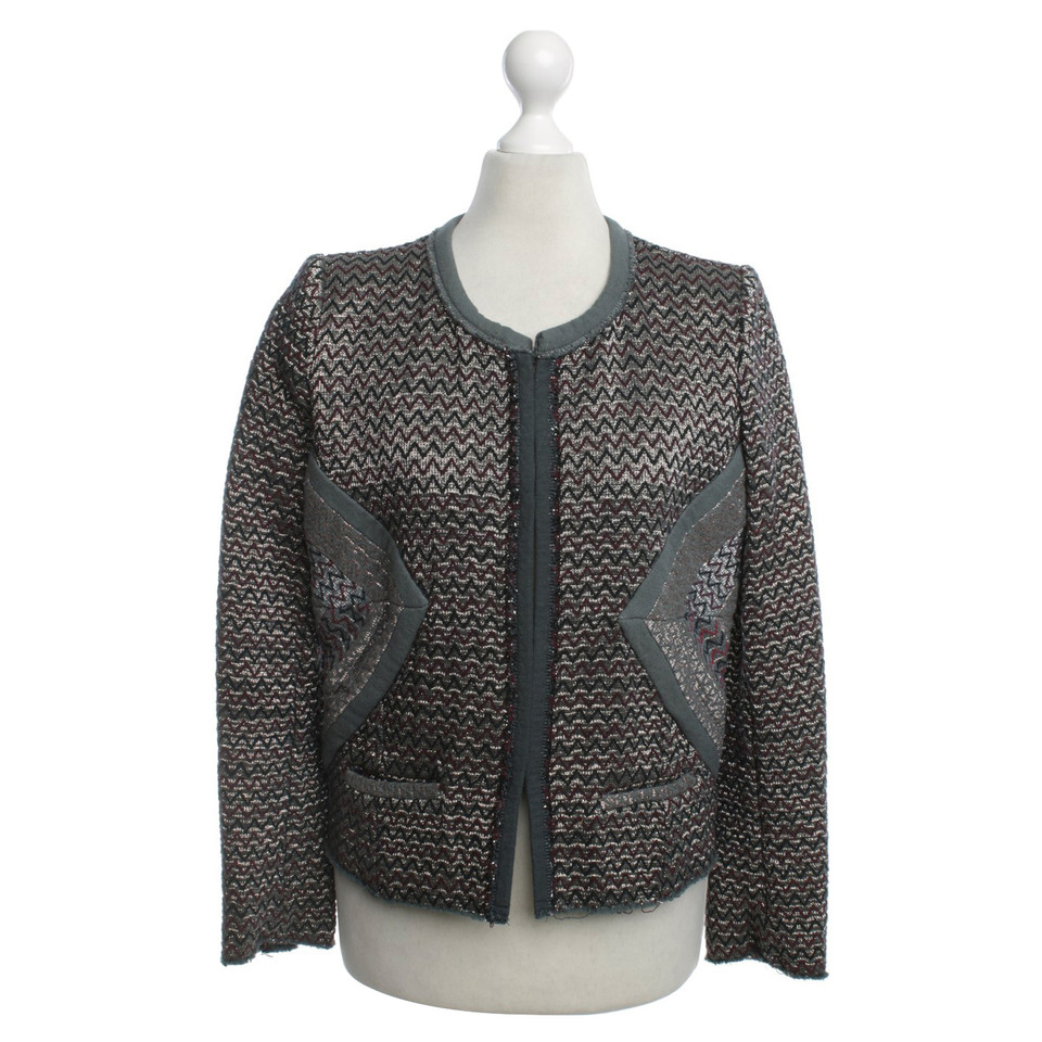 Isabel Marant Jacke mit Zick-Zack-Muster