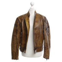 Belstaff Leather jacket in ocher