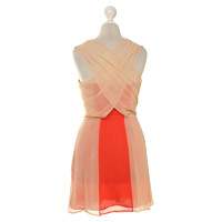 Reiss Kleid in Orange/Nude