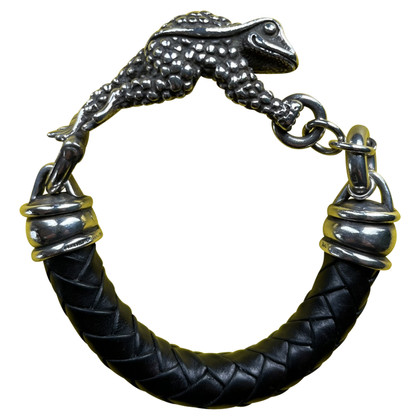 Kieselstein Cord Armreif/Armband aus Silber in Schwarz
