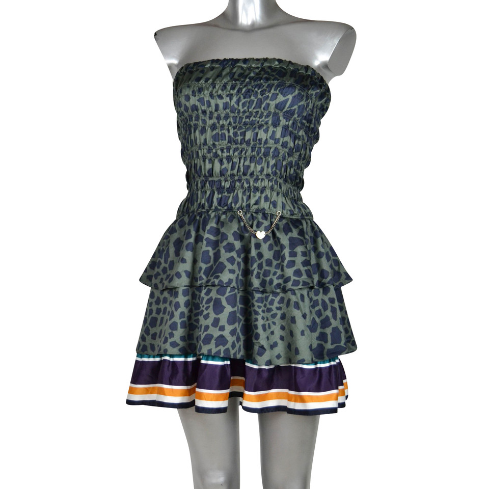 Liu Jo Bandeau dress with pattern