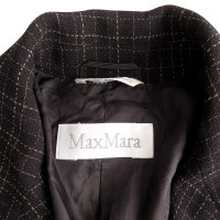 Max Mara Mantel mit Karo-Muster