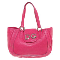 Dolce & Gabbana Sac à main en Cuir en Rose/pink