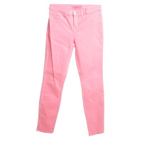 J Brand Pantalon en rose fluo