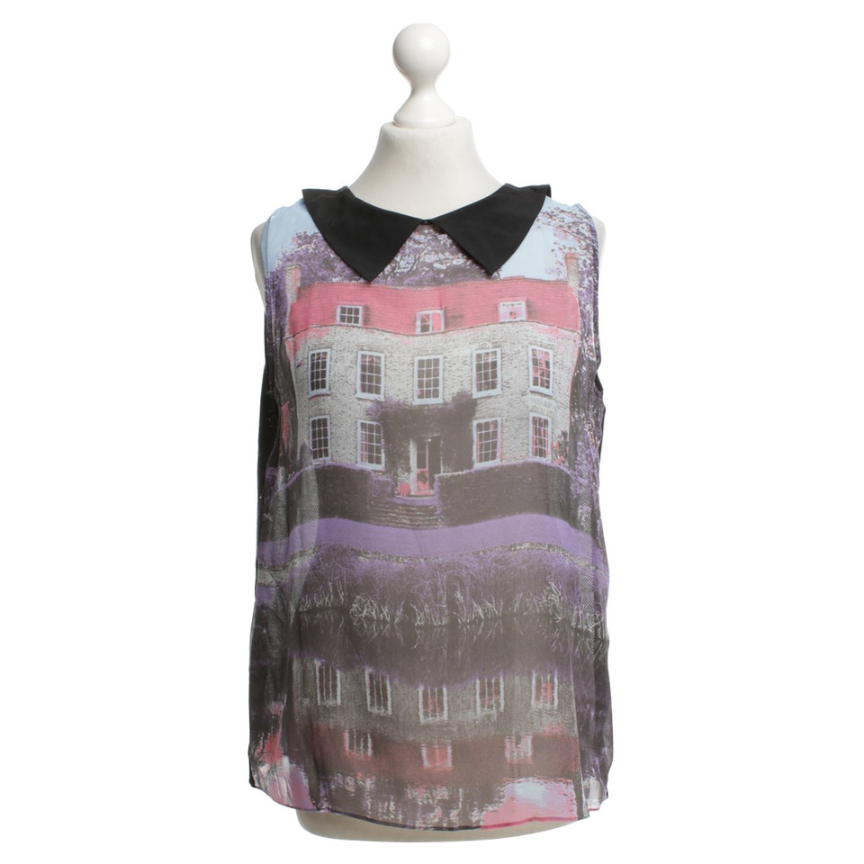 Moschino Cheap And Chic Top met Photo Print