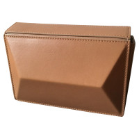Max Mara Clutch Bag Leather in Brown