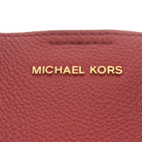 Michael Kors Handbag Leather in Bordeaux