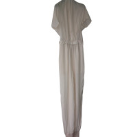 Stella McCartney Jumpsuit aus Seide in Creme