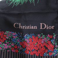 Christian Dior silk scarf with pattern