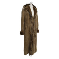 Dolce & Gabbana Long Sheepskin coat