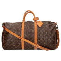 Louis Vuitton Keepall 55 in Marrone